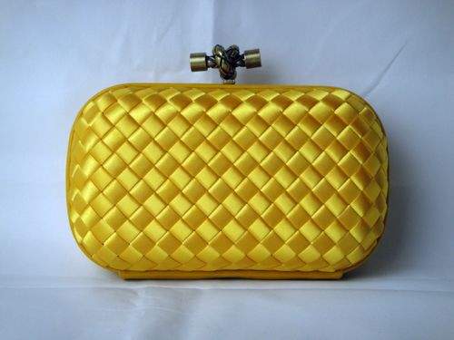 Bottega Veneta Clutches New Knot 8651 gold yellow